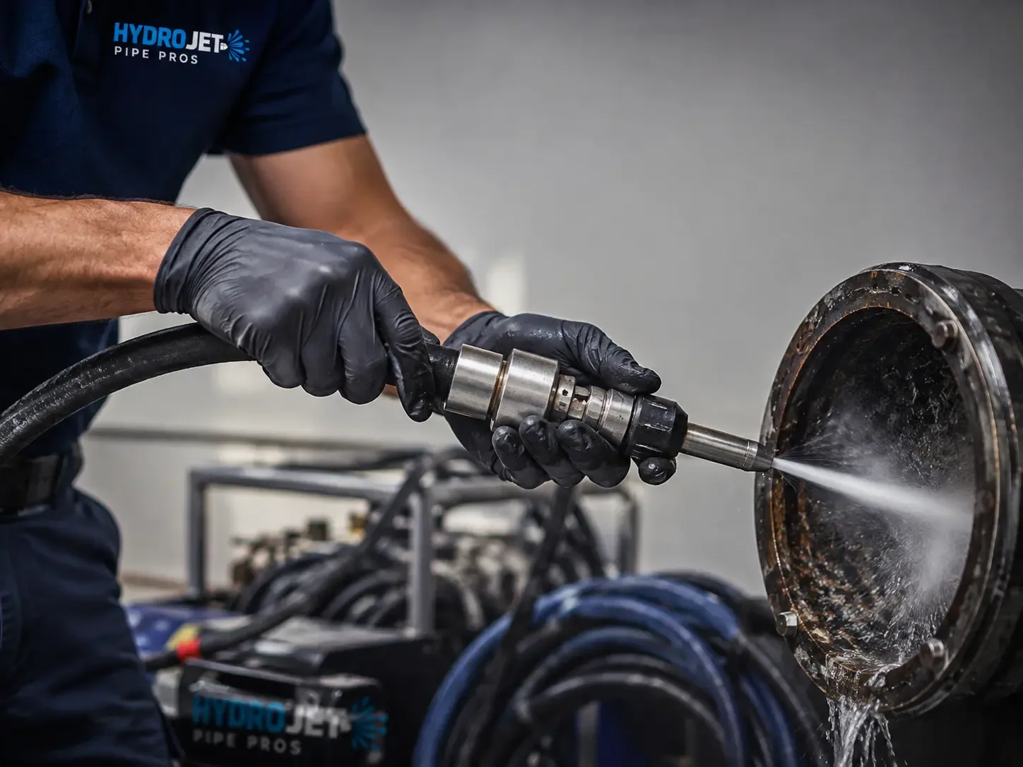 Hydro Jet Pipe Descaling in Myers Flat, CA